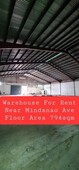 794sqm Warehouse For near Mindanao Avenue