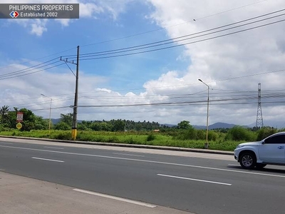 LOT FOR SALE @ STA.CRUZ LAGUNA 83 HAS COMMERCIAL SPACE ALONG NATIONAL HIGHWAY GOOD FOR HOUSING/MALL