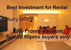 Condo in Mall of Asia, 1bedroom with balcony in Shore3 Residence