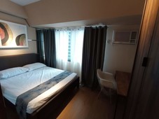Fully Furnished 1 Bedroom in The Rise Makati Upgraded Design