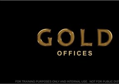 GOLD OFFICE IN GOLD CITY