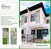 Phirst Park Homes Calista Mid