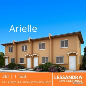 AFFORDABLE HOUSE AND LOT IN SAN ILDEFONSO ARIELLE