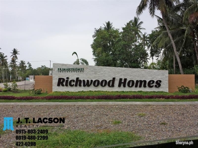 Richwood Homes, Subdivision Negros Oriental