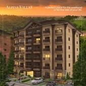 32.36sqm 1 bedroom condo unit for sale in alpine villas crosswinds tagaytay city
