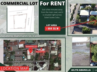 Lot For Rent In Zapatera, Cebu
