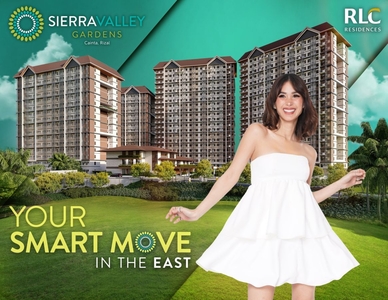 Php 12,000 Monthly - Pre-selling Studio Unit For Sale at Sierra Valley Gardens