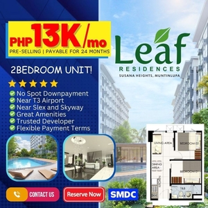 Flexi Suite Unit for Sale at Hope Residences in Trece Martires, Cavite