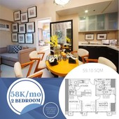 2 Bedroom at Trion Towers, BGC