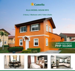 Ready for occupancy 5br house camella riverfront cebu city