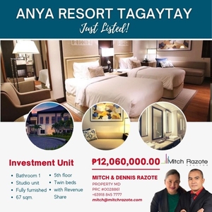 Property For Sale In Mag-asawang Ilat, Tagaytay