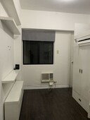 Studio-type Apartment (18 sqm). Semi-furnished w/ laundry area