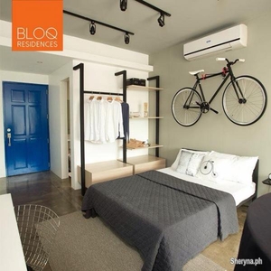 A condo within the city. BLOQ Residences