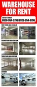 3 story warehouse for rent