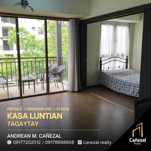 1 Bedroom w/ 1 parking in KASA LUNTIAN FOR SALE in Tagaytay on Carousell