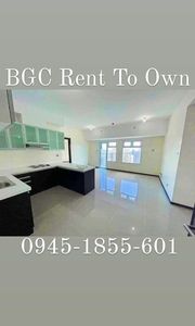 550k DP fast move in BGC Condo Pet friendly best deal in the market OWN it tru RENT TO OWN terms Trion Towers near SM Aura Serendra Park McKinley highstreet Bonifacio global city on Carousell