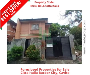 Citta Italia House for Sale in Bacoor