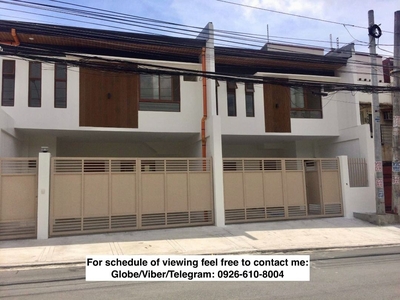House and Lot End Unit For Sale in Quezon City Project 8 near Congressional