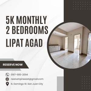 LOW DP! LIPAT AGAD 5K MONTHLY 2BR RENT TO OWN CONDO IN SAN JUAN on Carousell