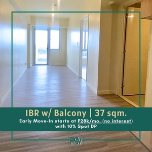 Rent-to-Own 1Bedroom w/ Balcony now for P23