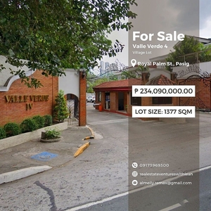 Valle Verde 4 vacant lot for Sale on Carousell