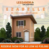 AFFORDABLE HOUSE AND LOT IN SAN ILDEFONSO BULACAN - EZABELLE SF
