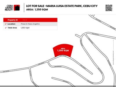 1250 SqM Lot for Sale in Maria Luisa Park on Carousell