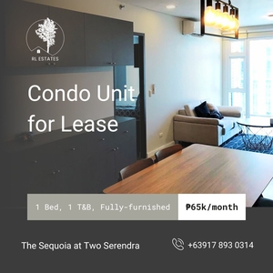1BR Condo Unit for Lease in The Sequoia at Two Serendra on Carousell