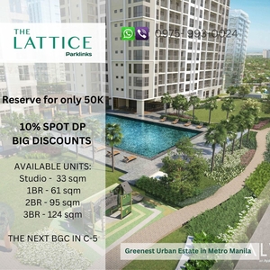 2 Bedroom Condo for Sale in The Lattice at Parklinks Libis C-5 by Ayala Land near Ortigas Eastwood BGC on Carousell