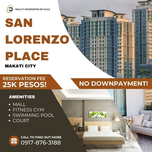 2 BEDROOM MOVE IN AGAD RENT TO OWN | SAN LORENZO PLACE MAKATI CBD | NEAR PASAY