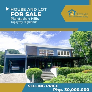 3 Bedroom House and Vacant lot For Sale in Tagaytay Highlands on Carousell