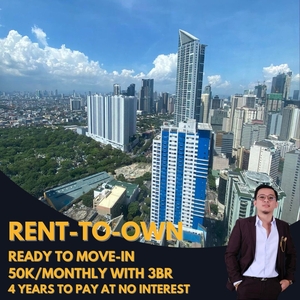 3BR RENT TO OWN CONDO FOR AS LOW AS 50K MONTHLY WITH EASY PAYMENT TERMS NEAR SALCEDO VILLAGE & MAKATI MEDICAL CITY on Carousell