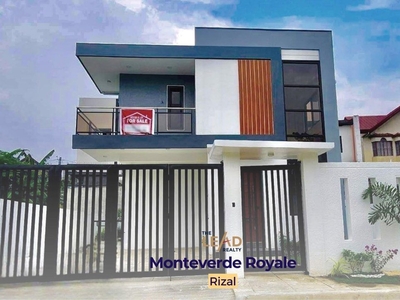 4 Bedroom Monteverde Royale House and Lot Brand New Modern for Sale Rizal near Cainta Antipolo Marikina on Carousell