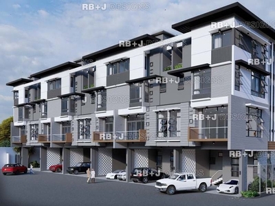4302C Pre-Selling 3-4 Car Townhouse for Sale with Elevator near Pinaglabanan