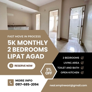 AFFORDABLE RFO UNIT 2BR 5K MON. LIPAT AGAD RENT TO OWN CONDO IN SAN JUAN on Carousell
