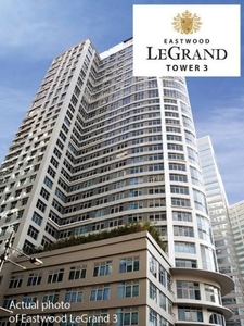 For Lease Affordable Semi Furnished Condo at Eastwood Le Grand