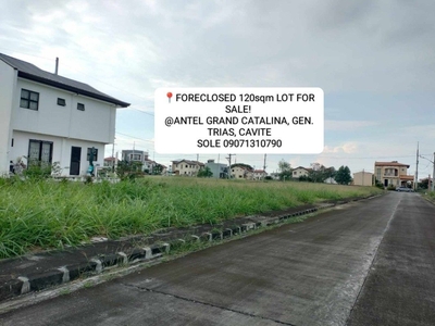 ANTEL GRAND VILLAGE - FORECLOSED 120SQM.LOT FOR SALE@Bargain Price! on Carousell