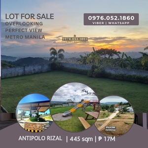 ANTIPOLO OVERLOOKING LOT FOR SALE - Perfect view Metro Manila on Carousell
