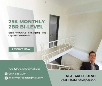 AVAIL NOW BI-LEVEL 2BR 25K MON. LIPAT AGAD RENT TO OWN CONDO IN PASIG on Carousell