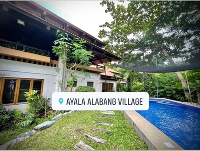 Ayala Alabang Village Backing The Golf Course/ Fairway Property FOR SALE! on Carousell