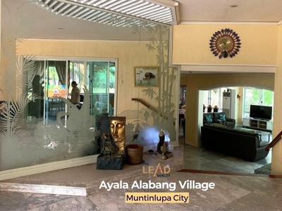Ayala Alabang Village Good deal 4 Bedroom House & Lot for Sale Muntinlupa City AAV HOUSE FOR SALE near Gate and Clubhouse near Molito Alabang Town Center Palms Pointe Daang Hari Enclave Alabang West Alabang Hills Hillsborough Multinational Alabang 400 on Carousell