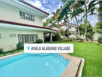 Ayala Alabang Village House For Rent / For Lease on Carousell