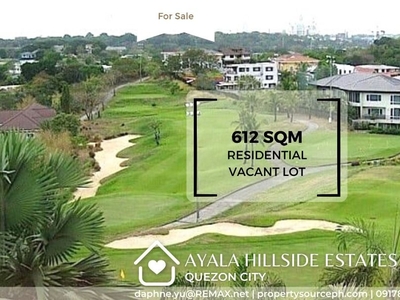 Ayala Hillside Estates Vacant Lot for Sale! Quezon City on Carousell