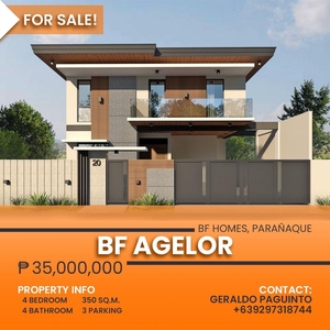 BF Agelor 4BR House & Lot for Sale | BF Homes Parañaque | Near VOB