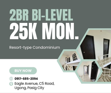 BI-LEVEL 2BR 25K MONTHLY LIPAT AGAD RENT TO OWN CONDO IN PASIG on Carousell