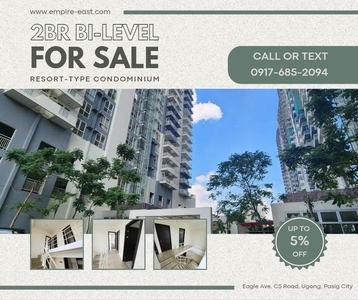 BI-LEVEL 2BR UNIT 25K MONTHLY LIPAT AGAD RENT TO OWN CONDO IN PASIG NEAR TIENDESITAS C5 ROAD on Carousell