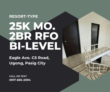 BIG BI-LEVEL 2BR! LOW DP LIPAT AGAD 25K MON. RENT TO OWN CONDO IN PASIG on Carousell