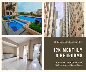BIG DISCOUNT ! 2BR LIPAT AGAD 19K MON. RENT TO OWN CONDO IN SAN JUAN on Carousell