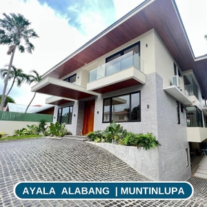 BRAND NEW MODERN HOUSE FOR SALE IN AYALA ALABANG VILLAGE MUNTINLUPA CITY on Carousell