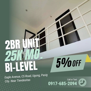 BUY 2BR 25K MONTHLY LIPAT AGAD BI-LEVEL RENT TO OWN CONDO IN PASIG on Carousell
